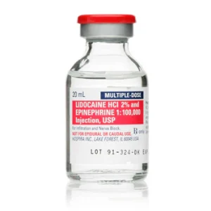 Lidocaine 2% with Epinephrine 1:100,000 - 20ml Vial