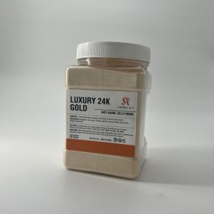 Hydroplastic Mask with 24K Gold